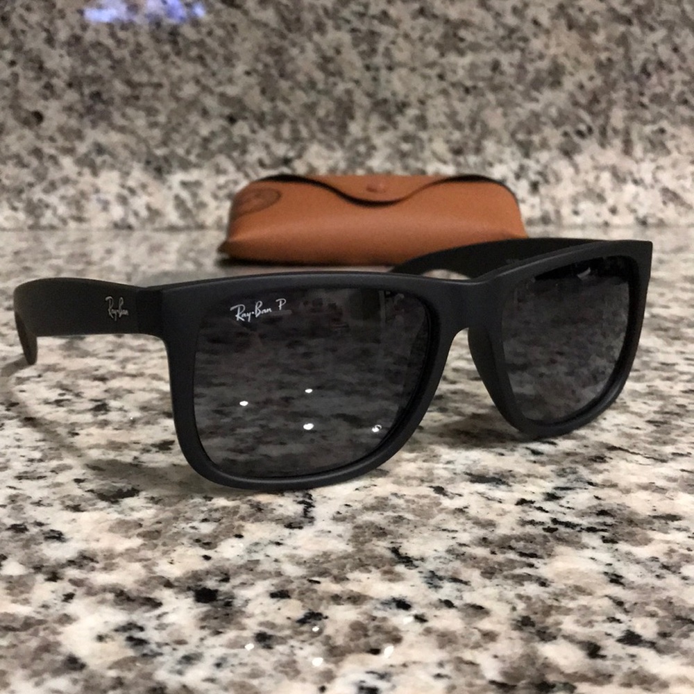 Ray Ban 4165 Justin Matte Black/Polarized